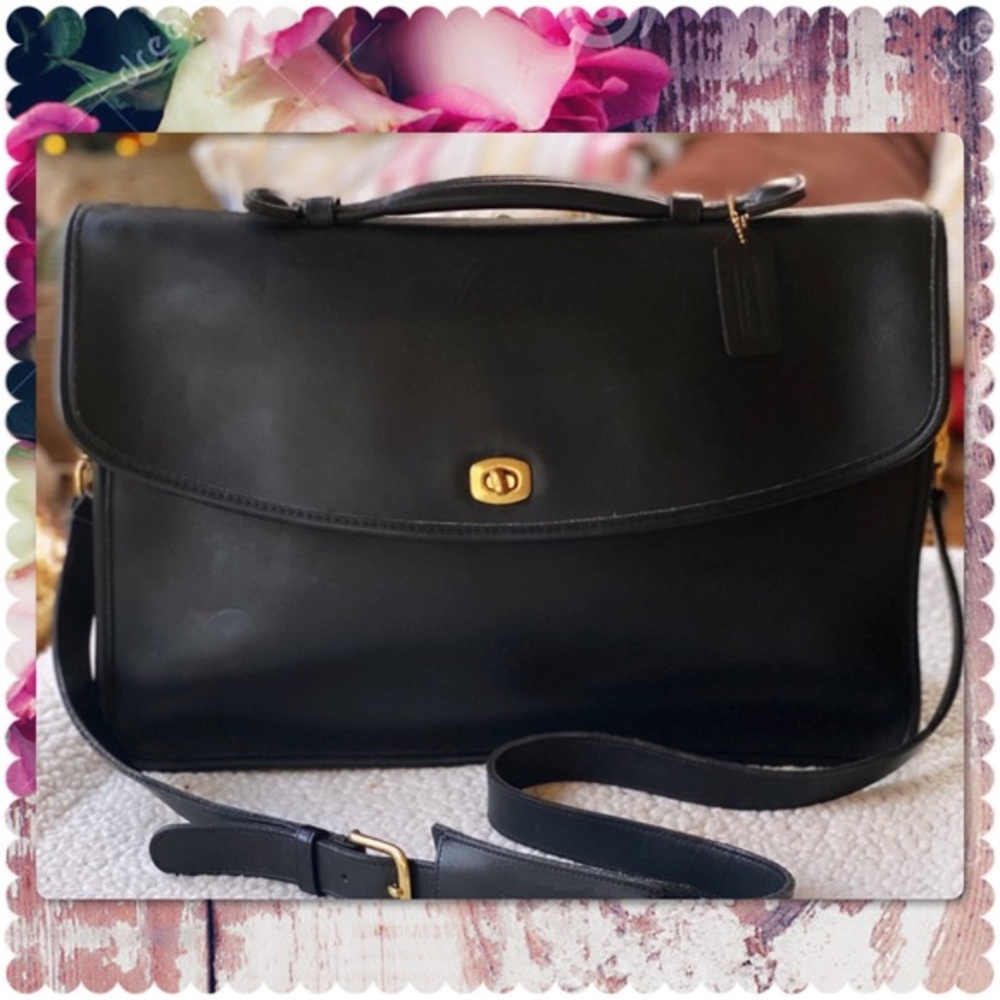 VINTAGE COACH BRIEFCASE LEXINGTON LAPTOP WORK BAG